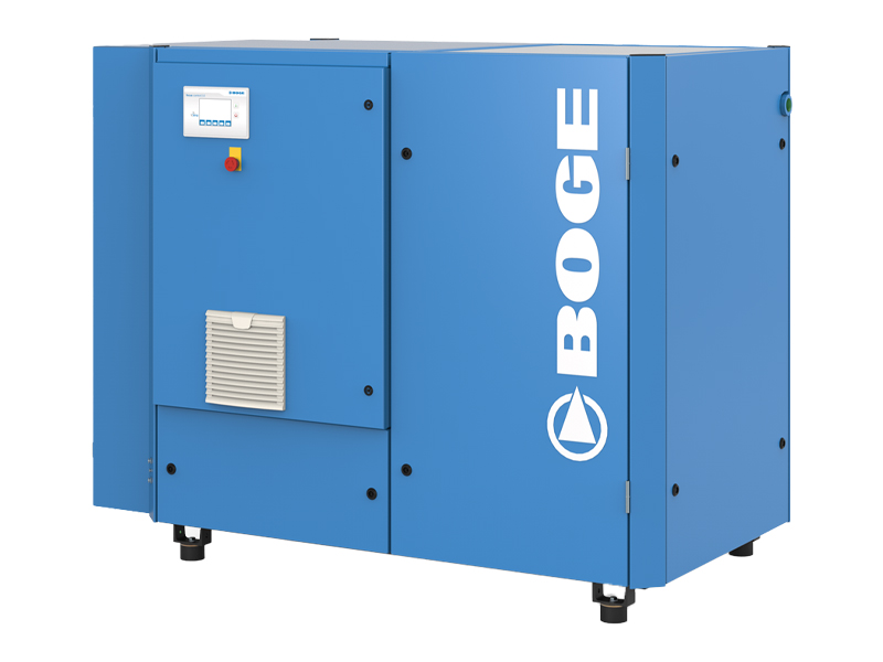 Oljesmord skruvkompressor från Boge