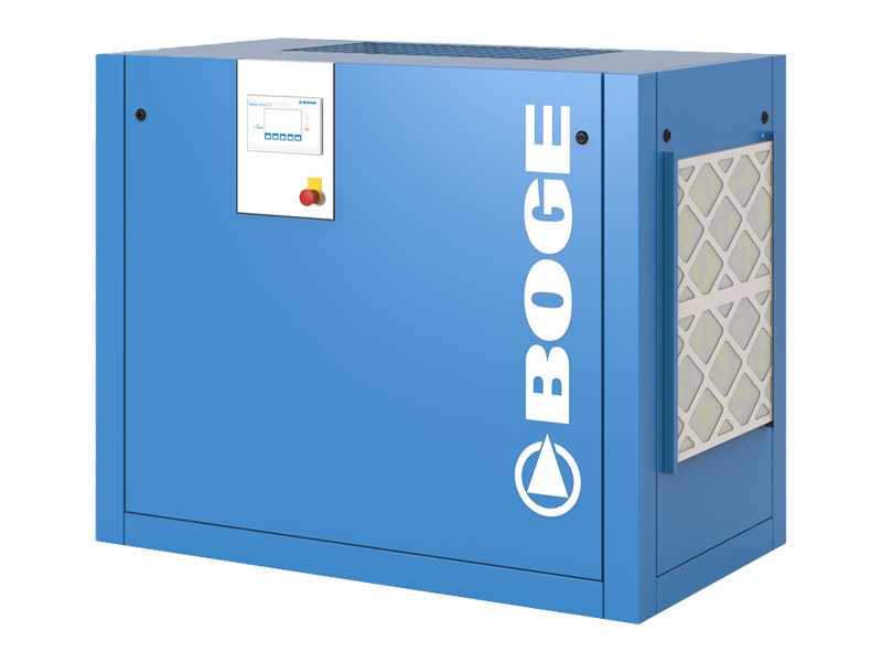 Oljesmord skruvkompressor från Boge