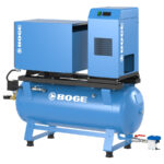 Oljesmord kolvkompressor från Boge