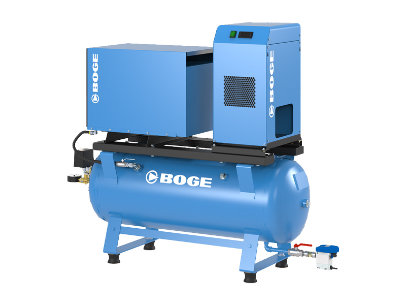 Oljesmord kolvkompressor från Boge