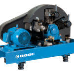 Oljesmord kolvkompressor från Boge