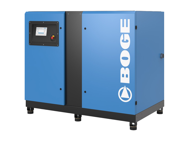 Oljesmord skruvkompressor från Boge