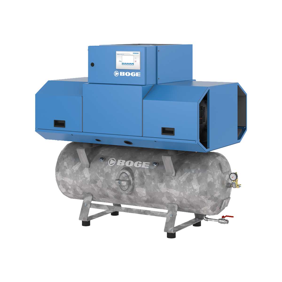 Oljefri kolvkompressor från Boge